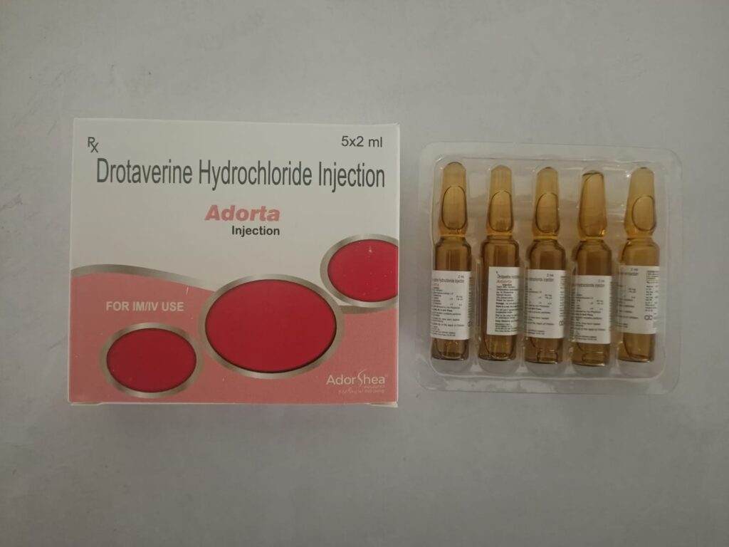 Drotaverine-40mg injection (2ml)